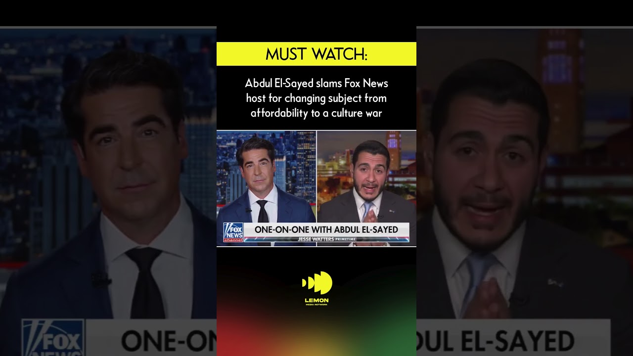 Abdul El-Sayed slams Fox News host for changing subject from affordability to a culture war