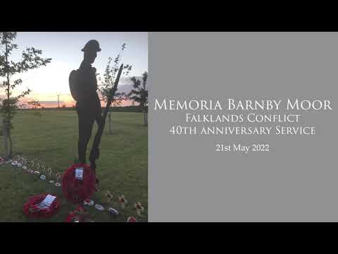 Falklands 40th Anniversary Service (Full) - at Memoria Barnby Moor, Nottinghamshire.