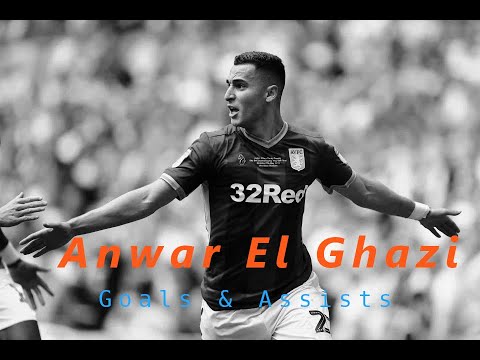 Anwar El Ghazi -  All Goals & Assists - Aston Villa