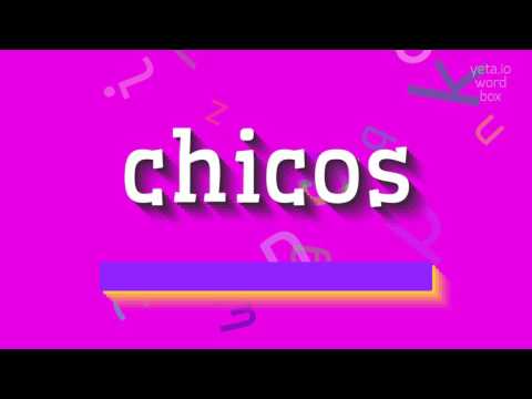 How to say "chicos"! (High Quality Voices)