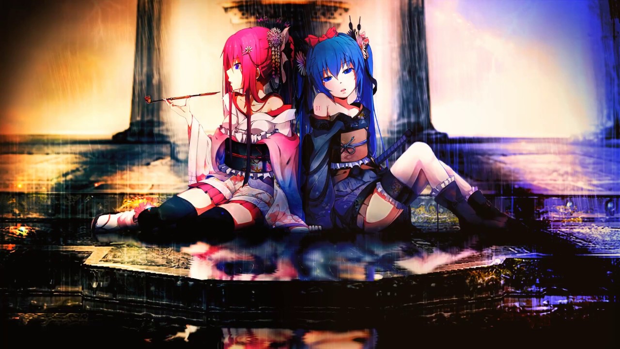 [REUPLOADED] Wallpaper #1 | Hatsune Miku & Megurine Luka | Vocaloid
