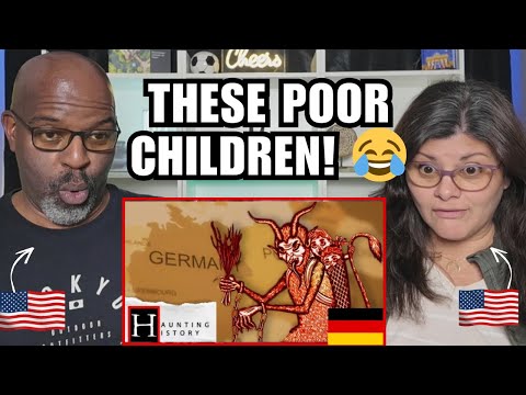 Americans React to The SHOCKING History Of Krampus