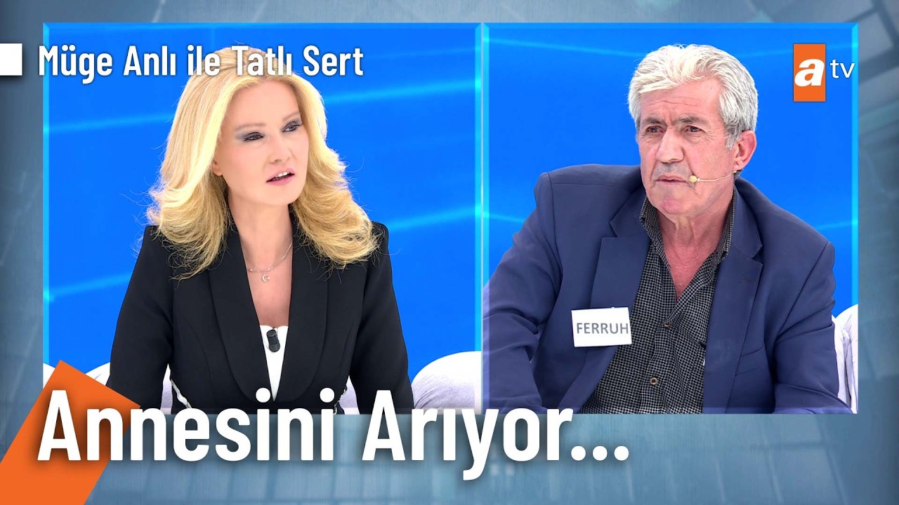 Ferruh, 59 yıldır görmediği annesi Mebrure'yi arıyor! - Müge Anlı ile Tatlı Sert 1 Haziran 2026
