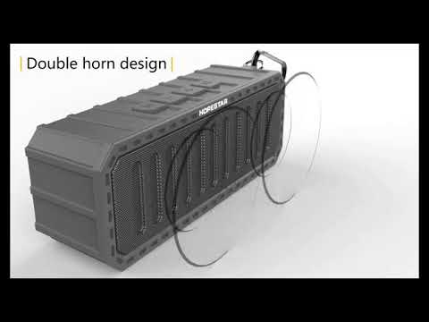 Top 5 BEST Bluetooth Speakers for 2019 !-HOPESTAR  T3