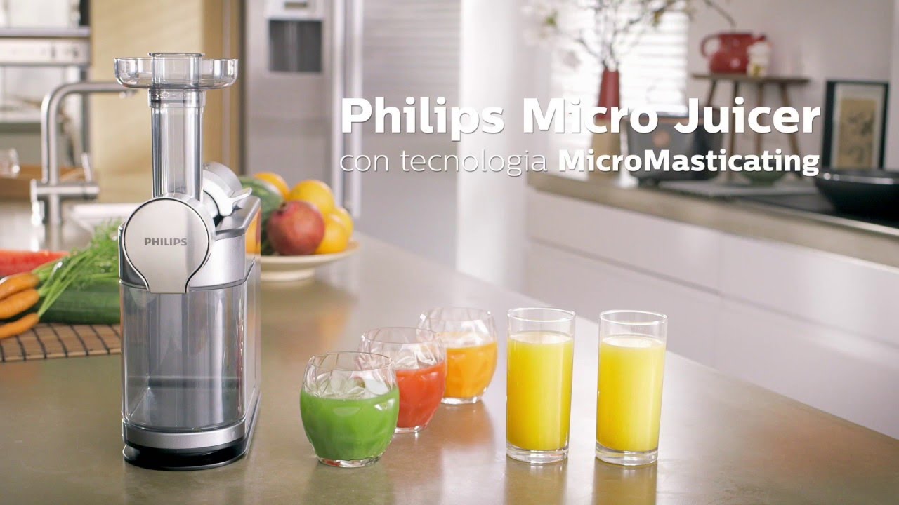 Philips Extracteurs Microjuicer HR1894/80 Extracteur de jus video thumbnail