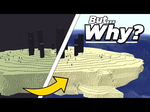 A Civilian - Why I Moved the END ISLAND to the OVERWORLD in Minecraft