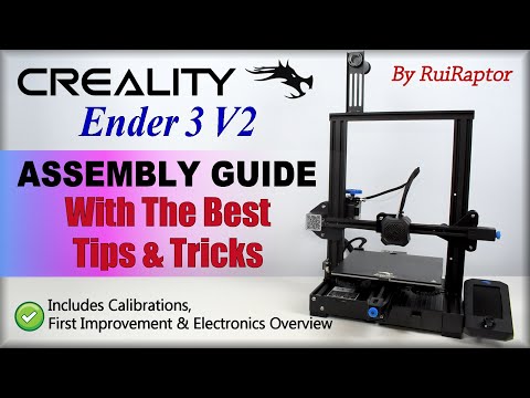 Creality Ender 3 V2 - ASSEMBLY GUIDE With Tips & Tricks