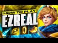 How to Play Ezreal in Season 14 - Ezreal ADC Gameplay Guide | Season 14 Ezreal Best Build & Runes