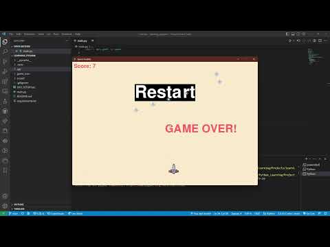 Pygame: Space Invaders Walkthrough