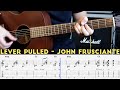 Lever Pulled - John Frusciante (Lesson)