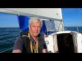 Ep 53 Sailing Solo : Boring Refit Stuff and NKE autopilot installation