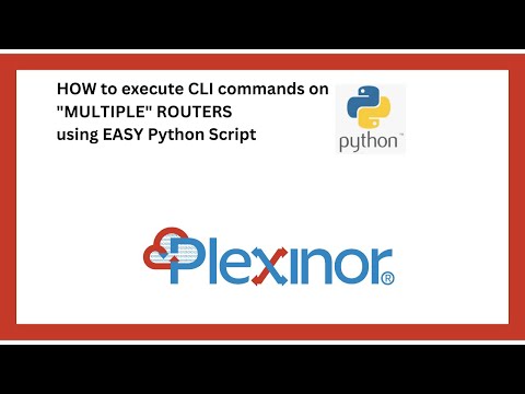 How To Execute Cli Commands On Multiple Routers Using Easy Python Script