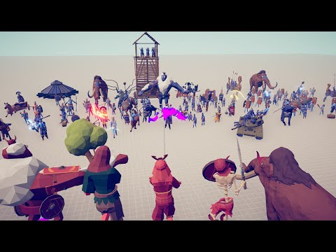 Five Giants vs EVERY FACTION｜Totally Accurate Battle Simulator TABS