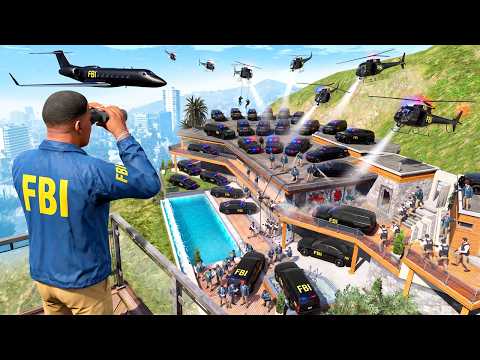 GTA 5 - Franklin's House is RAIDED by the FBI