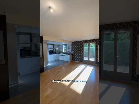 Appartement F3 en rez-de-jardin avec terrasse, jardin privatif et parking – Clairlieu