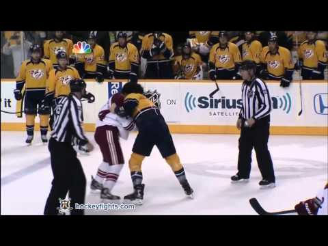 Kyle Chipchura vs Paul Gaustad May 4, 2012