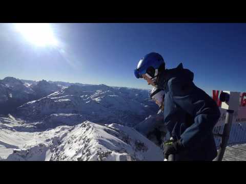Panorama auf der Valluga in 2811m