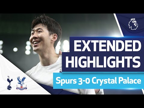 Son, Kane & Lucas score and Zaha sees red | SPURS 3-0 CRYSTAL PALACE | EXTENDED HIGHLIGHTS