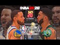 Warriors VS Celtics NBA 2K26 PS5 HDR 4K NBA Finals