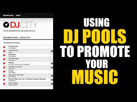 Using DJ pools to promote your music