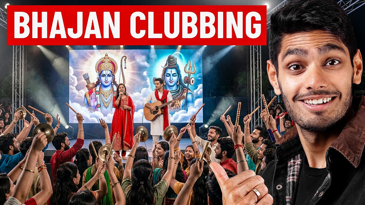 I tried Gen-Z's Bhajan Clubbing