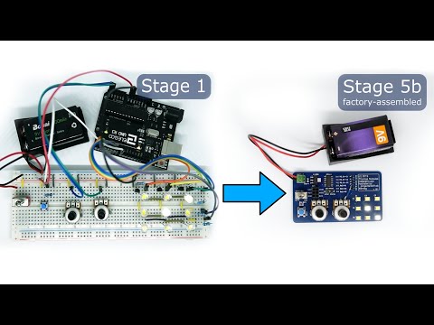 Arduino Prototype to Manufacturable PCB: An LED Multiplexer - Demo 1