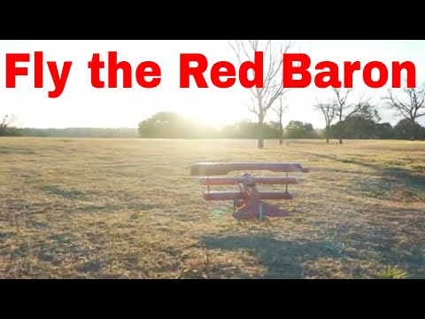 Dawn Patrol.  3D Printed Fokker DR1