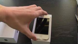 Video thumbnail for iPhone 4S Unboxing (White 64GB) by iCrackUriDevice