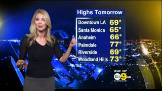 Evelyn Taft 2012/05/02 KCAL9 HD; Black top