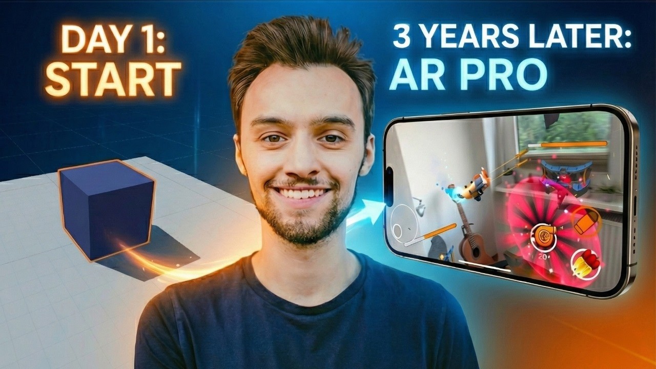 How to learn Unity & AR development (My 3 year journey)