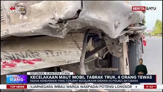 Download lagu Kecelakaan Maut di Tol Indrapura–Kisaran! 4 Penumpang Minibus Tewas #beritasatu mp3