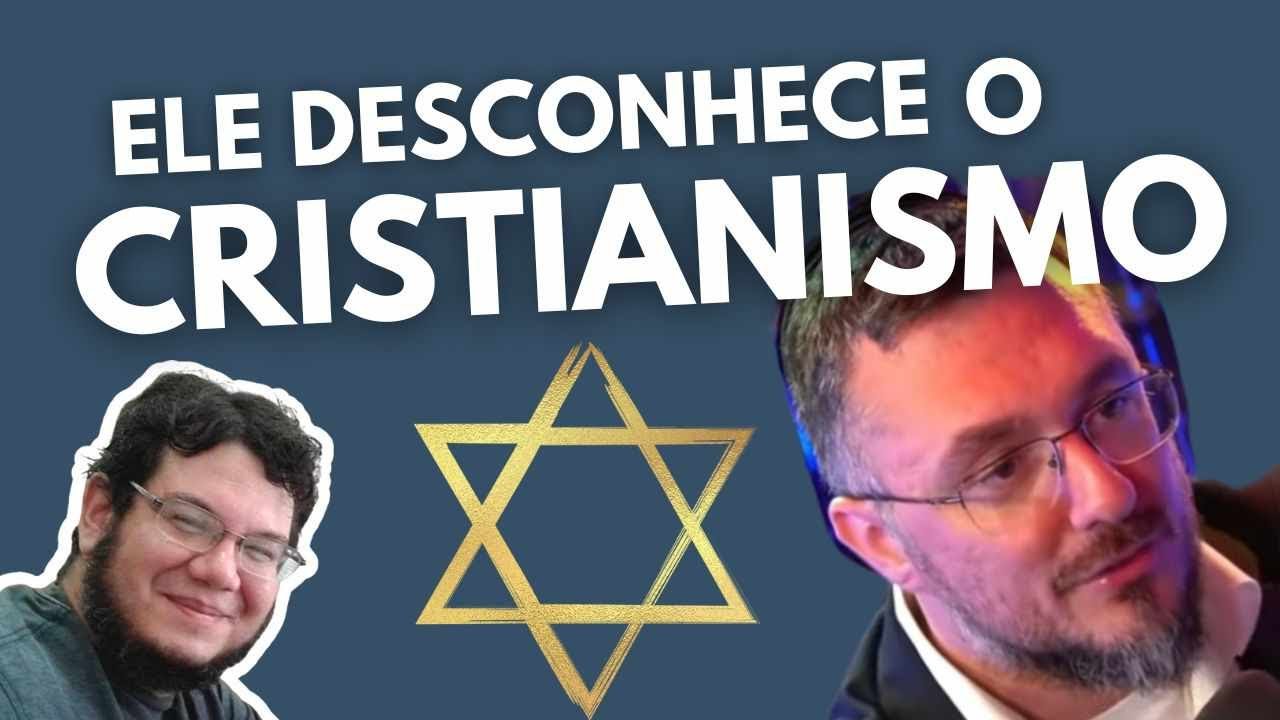 React -  Eliahu Hasky no Inteligência Ltda: o rabino não sabe o que é fé cristã