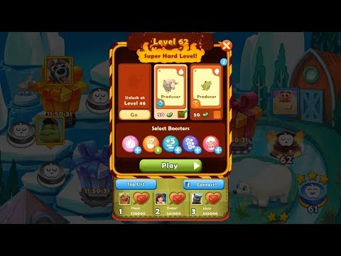 Farm Heroes Saga Level 62 HD 1080p