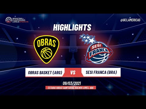 Obras Sanitarias vs. SESI FRANCA - Game Highlights