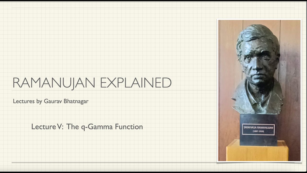 Ramanujan Explained 5: The q-Gamma function