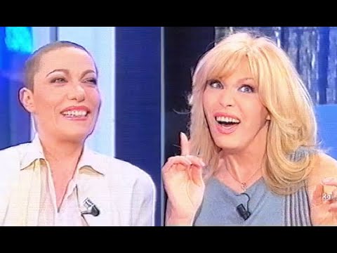 Giuni Russo: Bellissimo momento con Amanda Lear (Cocktail D'Amore 2002)
