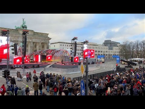 Berlin bereitet sich auf den Jahreswechsel vor