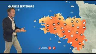 Illustration de l'actualité La météo de votre mardi 22 septembre 2026