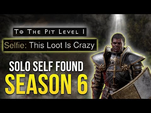I Farmed THE PIT Until I've Got a HIGHRUNE! Season 6 Solo Self-Found Paladin in Diablo2: Resurrected