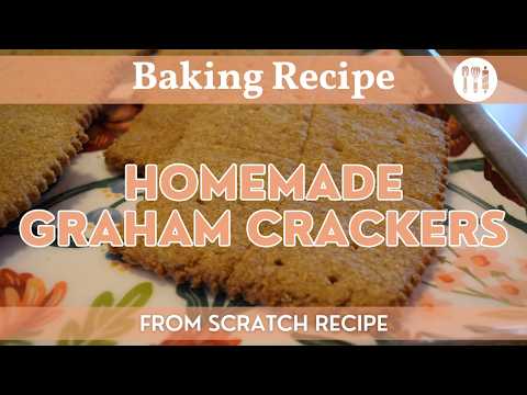 Homemade Graham Crackers | Classic Sweet Cracker Recipe Using Fresh Milled Flour!