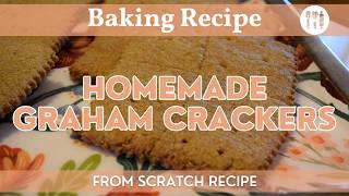 Homemade Graham Crackers | Classic Sweet Cracker Recipe Using Fresh Milled Flour!