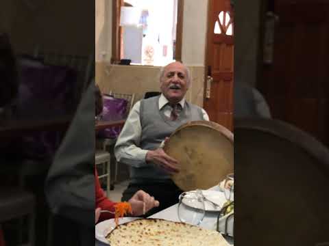 Bukharan  singing in restaurant  in Queens (tequila minsky)