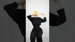 توربان كاب ربط من الخلف - اصفر داكن