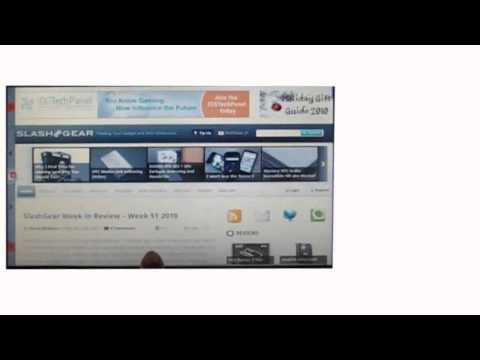 Notion Ink Adam - Hands-On Demo 08 - Web Browser and Boot Screen (December 2010) 1080p