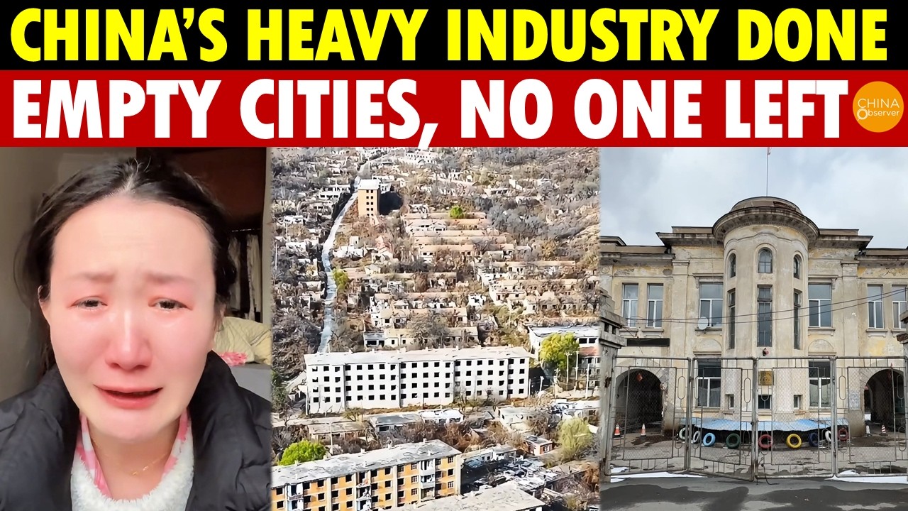 China’s Biggest Industrial Base Collapses: 14M Flee, Empty Homes Everywhere, Only Bears Remain