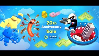 First Look Qubic Games 20th Anniversary Steam Gameplay