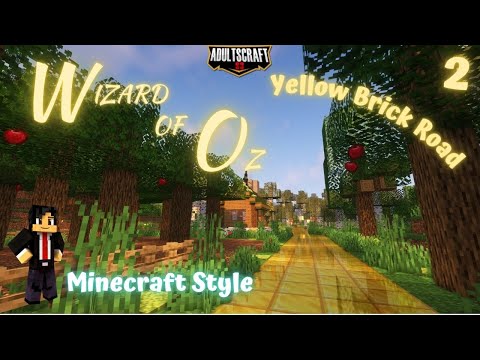 EPIC Minecraft Yellow Brick Road!