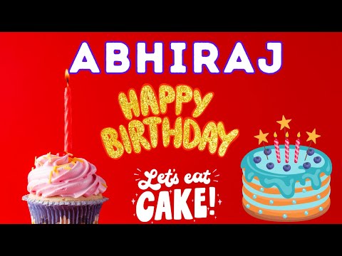 Happy Birthday Abhiraj, Birthday of Abhiraj, Best Birthday Wishes, hbd