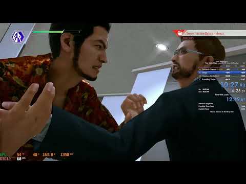 Lost Judgment Kaito Files Speedrun: 43:50.90 no loads, 48:39.70 RTA (WR)