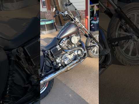 Key start Dyna #motorcycle #harleydavidson #harley #dyna #ride